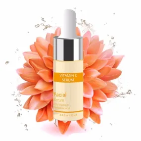 15ml Vitamin C Serum Whitening Serum Hyaluronic Acid Face Cream Remover Freckle Spots Anti-aging Skin Care Essence TSLM2