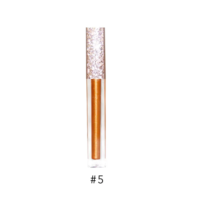 17 Colors Metallic Liquid Lipstick, Makeup, Shimmering Lip Gloss, Waterproof/Water-Resistant