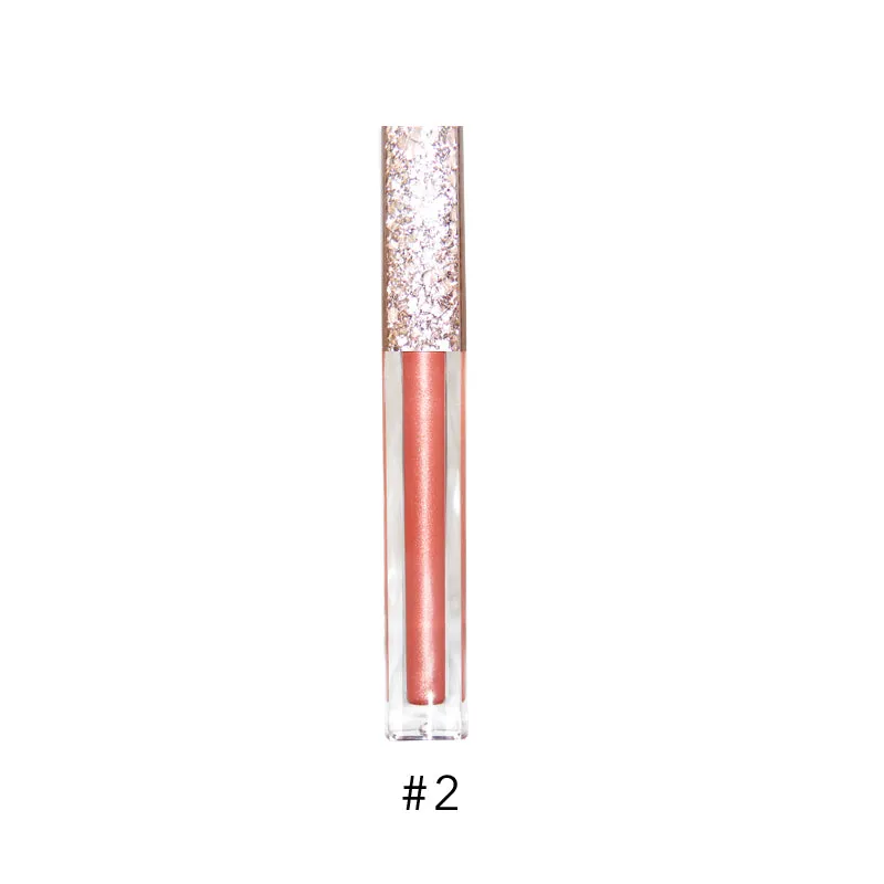 17 Colors Metallic Liquid Lipstick, Makeup, Shimmering Lip Gloss, Waterproof/Water-Resistant
