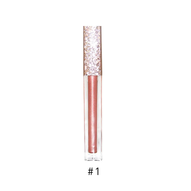 17 Colors Metallic Liquid Lipstick, Makeup, Shimmering Lip Gloss, Waterproof/Water-Resistant