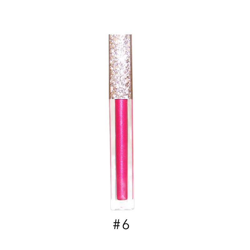 17 Colors Metallic Liquid Lipstick, Makeup, Shimmering Lip Gloss, Waterproof/Water-Resistant