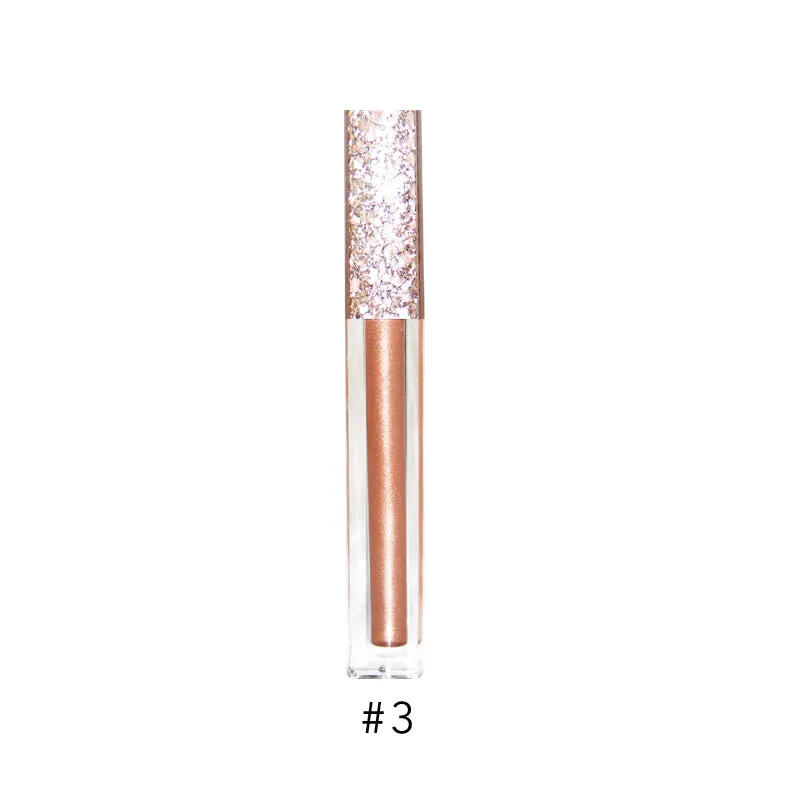 17 Colors Metallic Liquid Lipstick, Makeup, Shimmering Lip Gloss, Waterproof/Water-Resistant