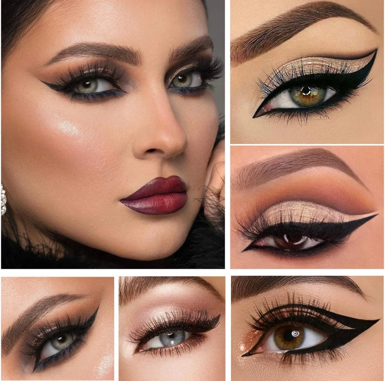 2 in 1 Long-Lasting Waterproof  Glue Pen Eyeliner