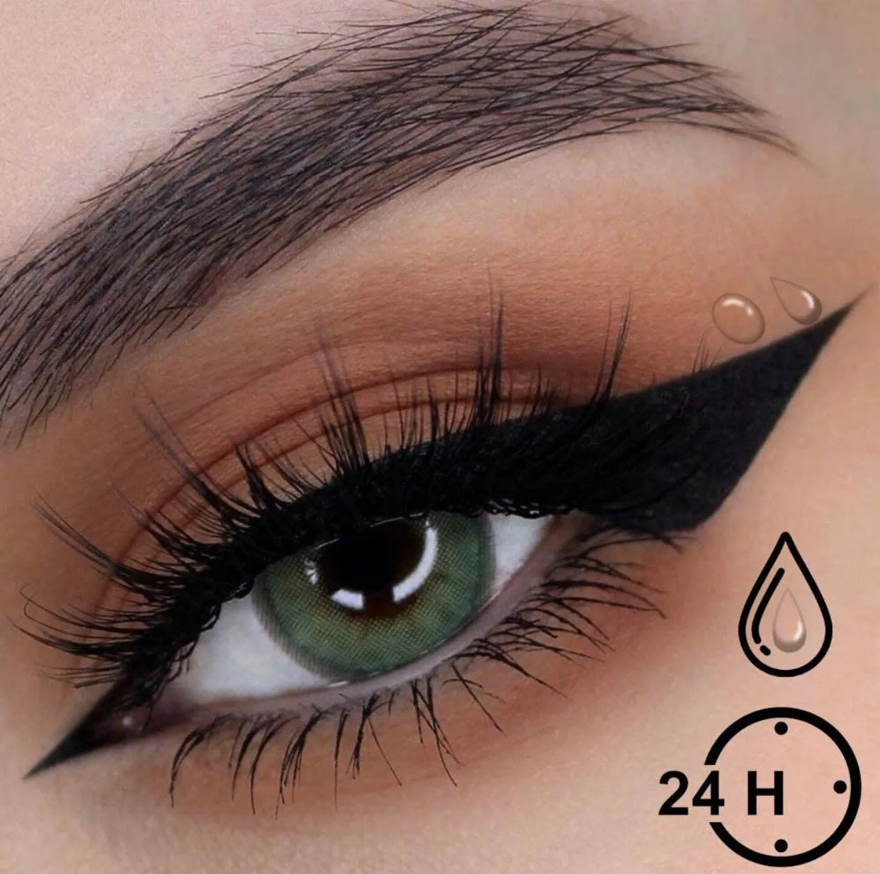 2 in 1 Long-Lasting Waterproof  Glue Pen Eyeliner