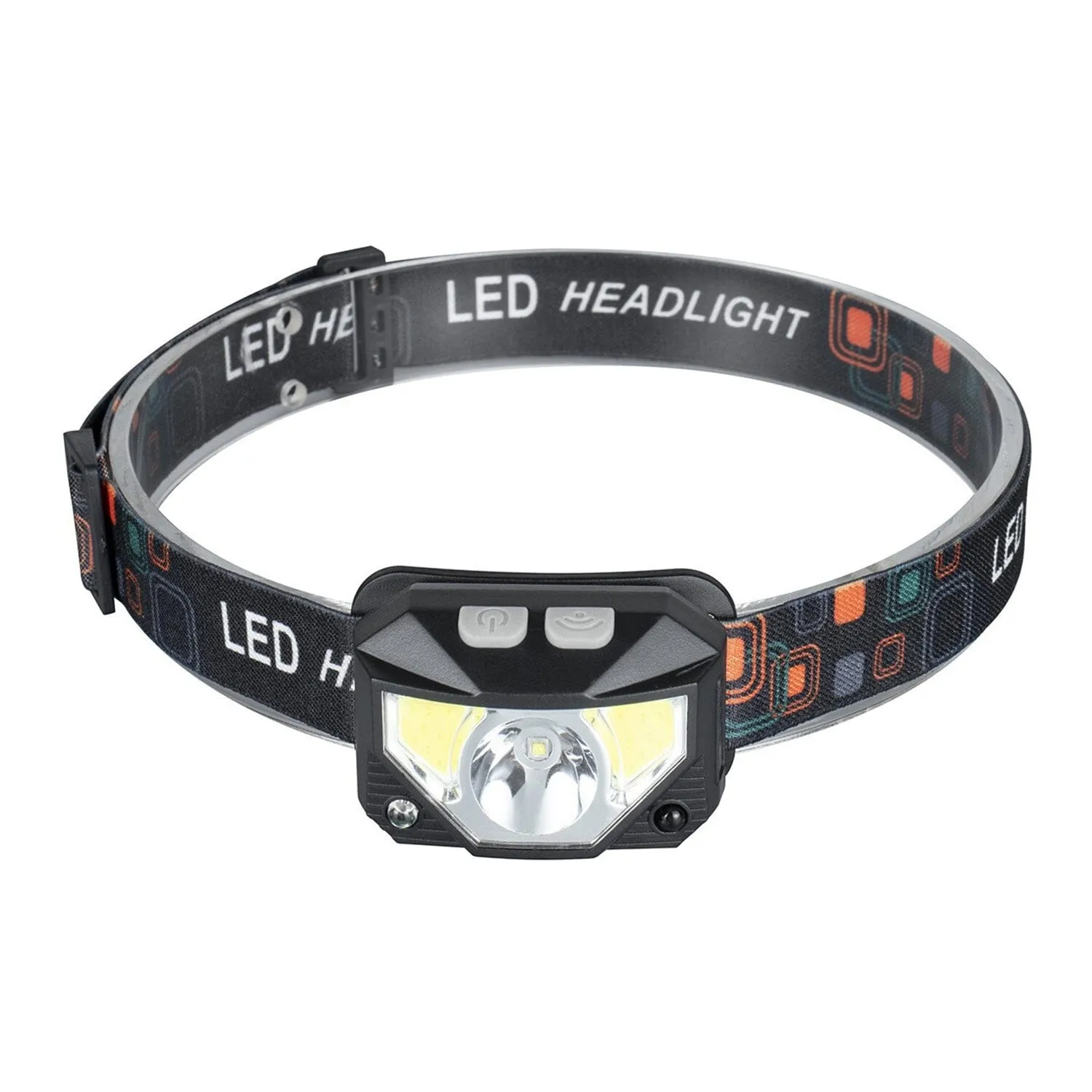 2-Pack: Rechargeable Motion Sensor Headlamp 6 Light Modes Headlight