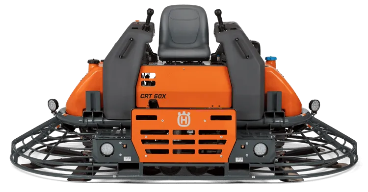2024 Husqvarna CRT 60X Diesel Ride-On Power Trowel 60" 74HP
