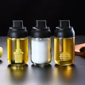 3 Style Oil and Seasoning Jars