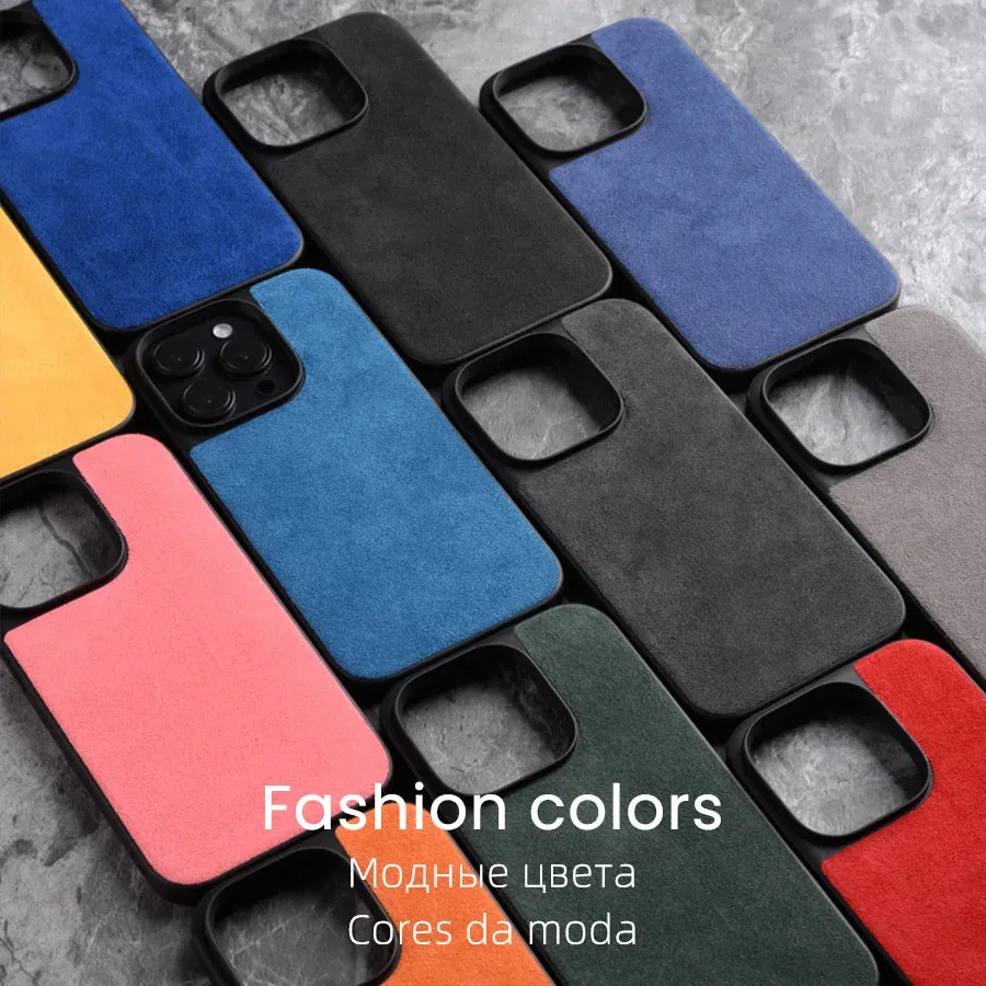 31％ Off | Case for iPhone 15 Pro Max 14 13 12 mini 11 Xr X Xs Max SE Supercar Interior Luxury Suede Leather Phone Cover