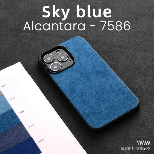 31％ Off | Case for iPhone 15 Pro Max 14 13 12 mini 11 Xr X Xs Max SE Supercar Interior Luxury Suede Leather Phone Cover