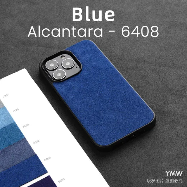 31％ Off | Case for iPhone 15 Pro Max 14 13 12 mini 11 Xr X Xs Max SE Supercar Interior Luxury Suede Leather Phone Cover