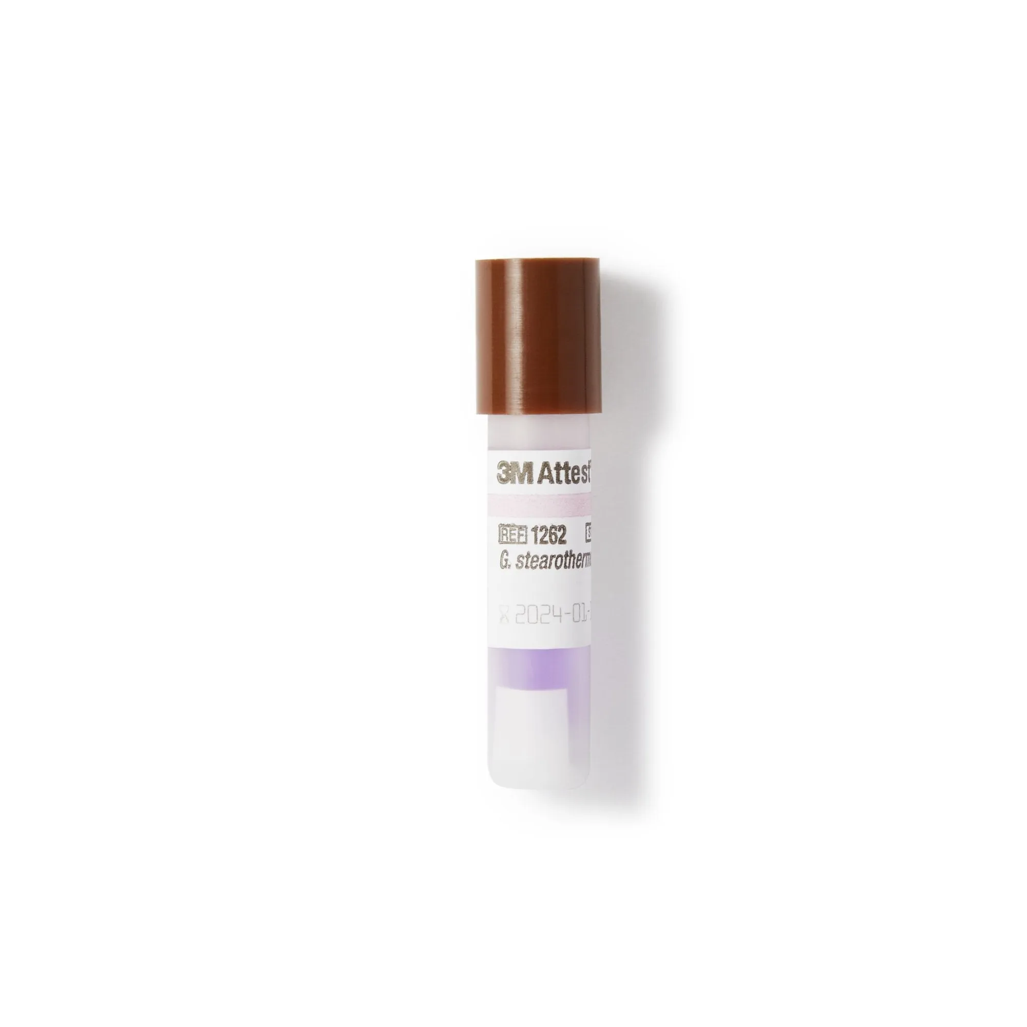3M™ Attest™48-Hour Biological Indicator Vial for Steam Sterilization, 1 Box of 100