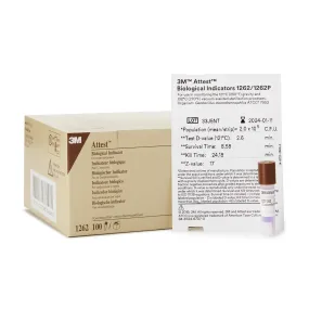 3M™ Attest™48-Hour Biological Indicator Vial for Steam Sterilization, 1 Case of 400