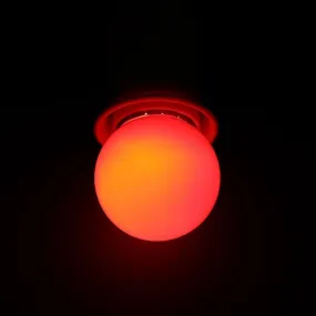 3W E27 LED Light Bulb Round Shaped Colorful Globe Light Bulb Home Bar Party Festival Decorative Lamp Lighting