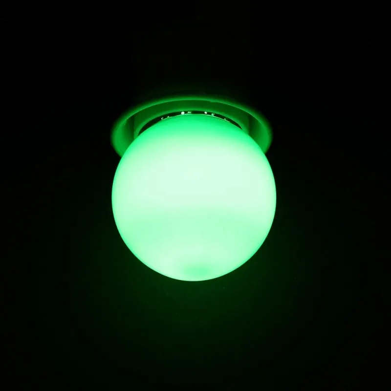 3W E27 LED Light Bulb Round Shaped Colorful Globe Light Bulb Home Bar Party Festival Decorative Lamp Lighting