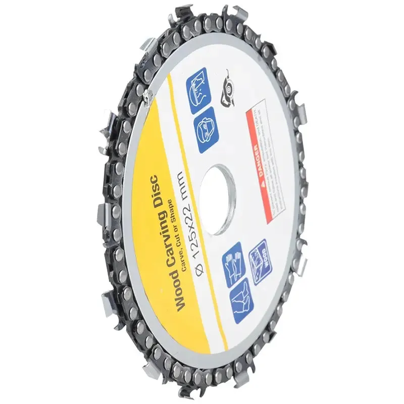 5/4.5/4 Inch Angle Grinder Chain Disc Saw 125mm Circular Saw Wheels For Wood Band Saw Grinding Disc Woodworking Tools Renovator
