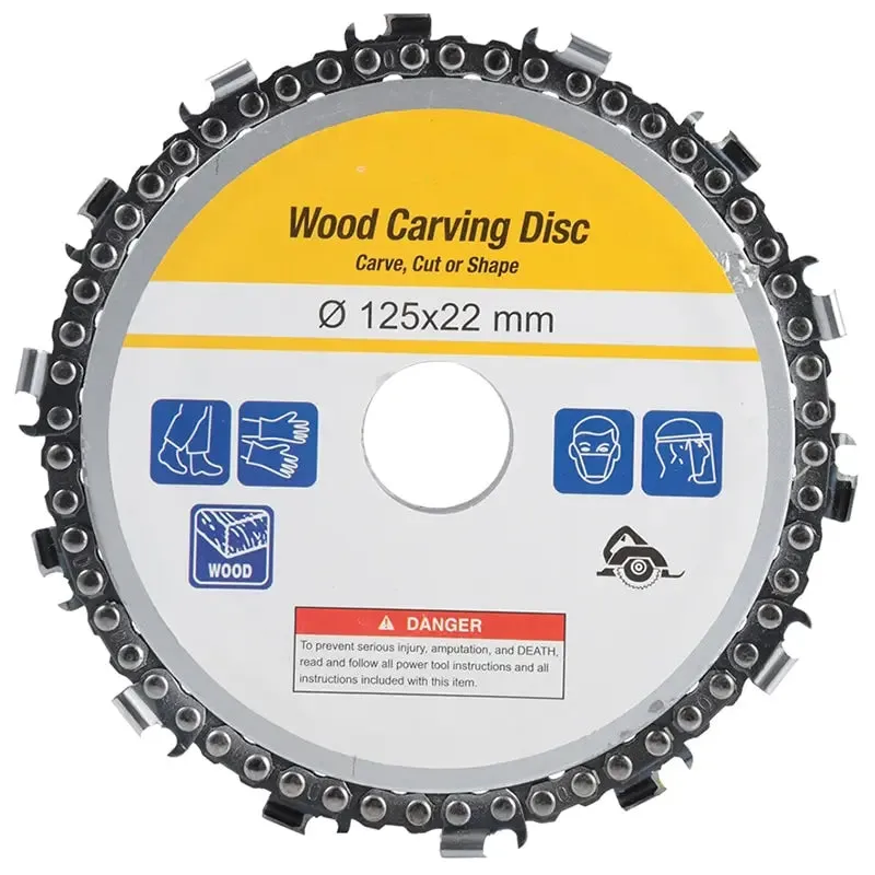 5/4.5/4 Inch Angle Grinder Chain Disc Saw 125mm Circular Saw Wheels For Wood Band Saw Grinding Disc Woodworking Tools Renovator