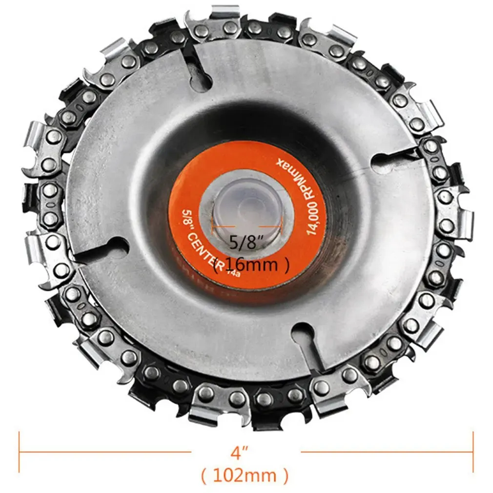 5/4.5/4 Inch Angle Grinder Chain Disc Saw 125mm Circular Saw Wheels For Wood Band Saw Grinding Disc Woodworking Tools Renovator