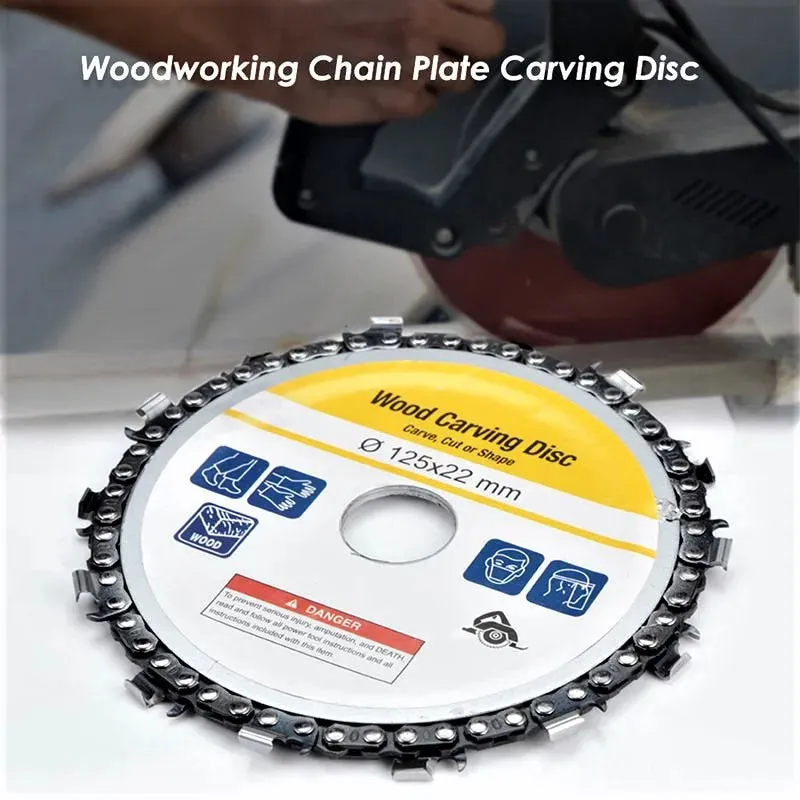5/4.5/4 Inch Angle Grinder Chain Disc Saw 125mm Circular Saw Wheels For Wood Band Saw Grinding Disc Woodworking Tools Renovator