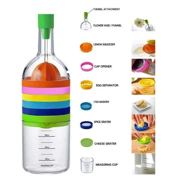 8 in 1 Kitchen Tool Set Multipurpose Kitchen Bottle Tools