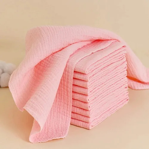 8Pcs/lot 100% Cotton Baby Gauze Diapers For Newborn Baby Nappy