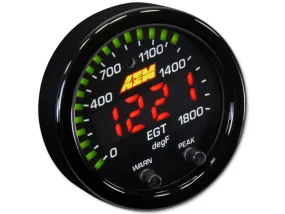 AEM X-Series EGT Gauge 0~1800F / 0~1000C Display Gauge - 30-0305