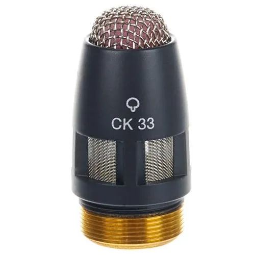 AKG CK33 High-Performance Hypercardioid Condenser Microphone Capsule