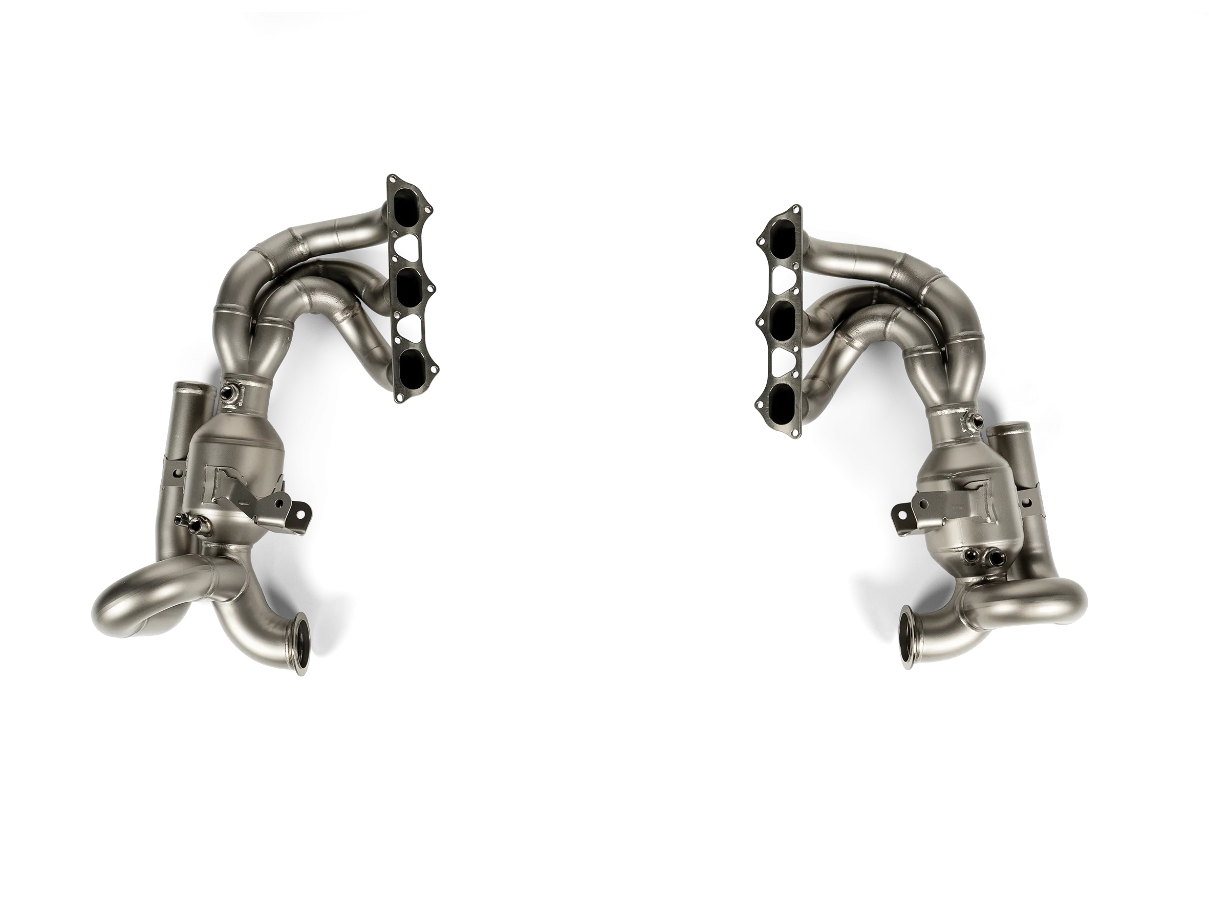 Akrapovic Evolution Header Set (Titanium) for Porsche 911 992 GT3 RS 2024  (E-PO/T/9)