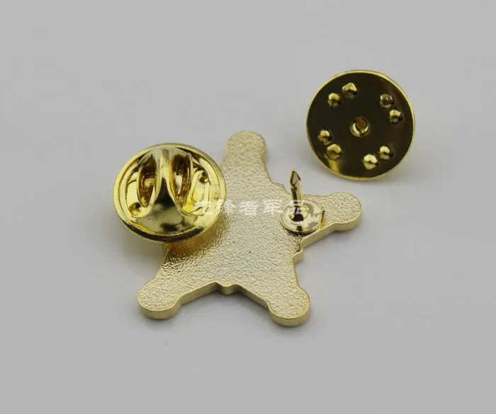 American investigation small badge justice of department//SECRET SERVICE/MARSHAL PIN  free international shipping