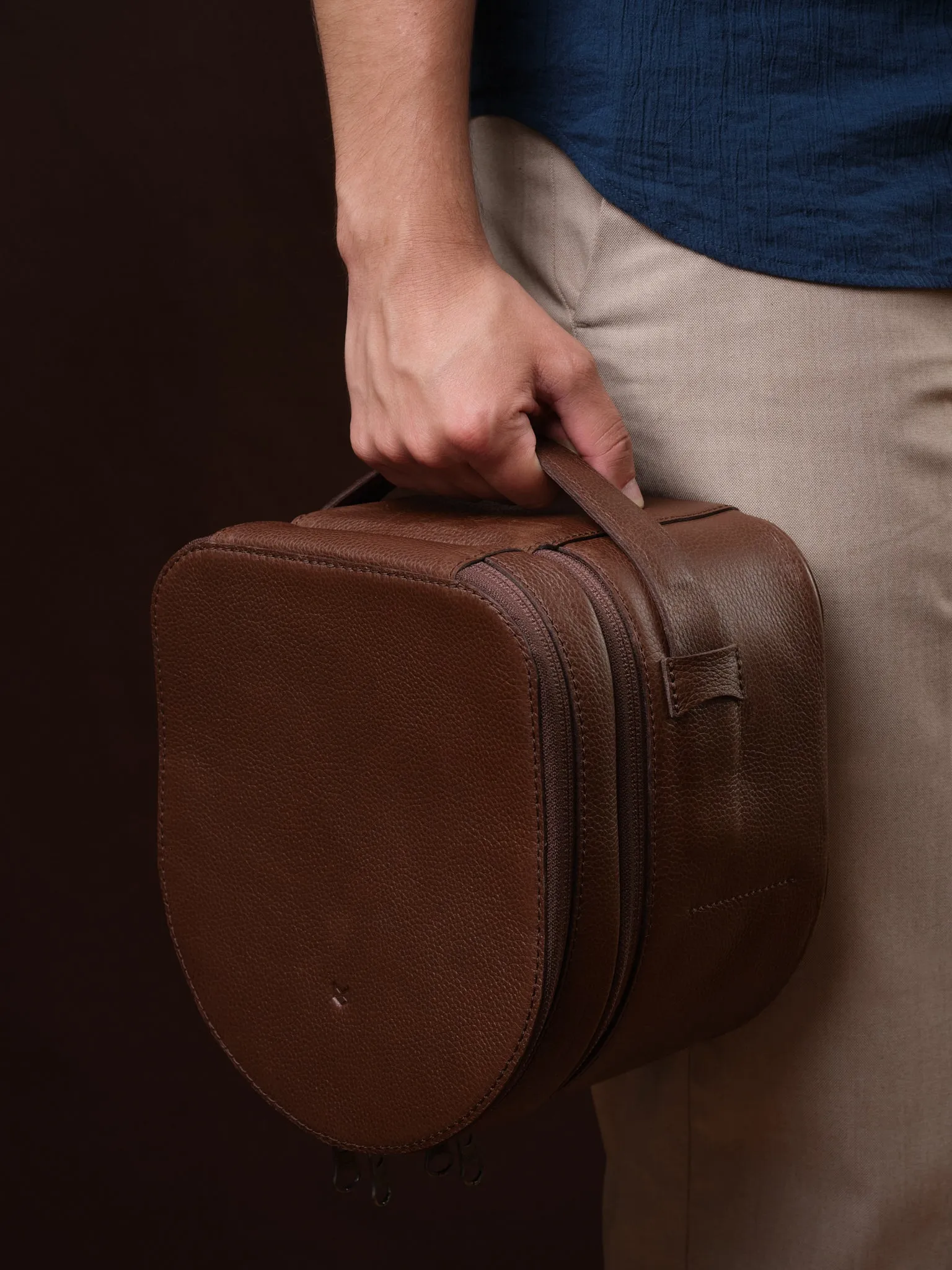 Apple Vision Pro Case · Brown