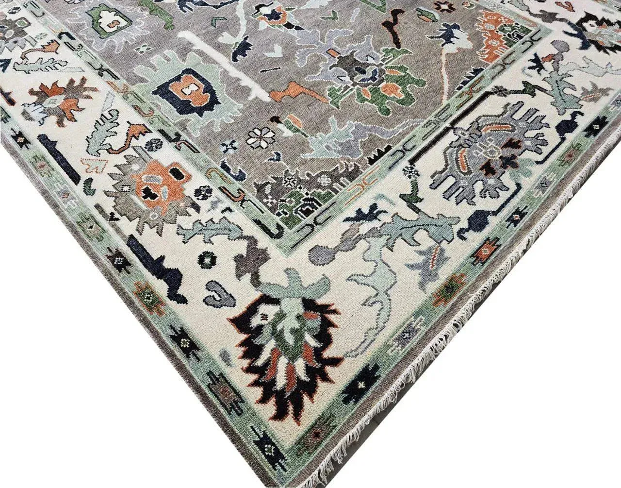 Asher Hand Knotted Oushak Rug