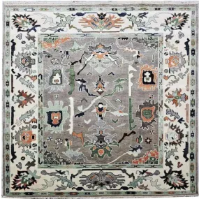 Asher Hand Knotted Oushak Rug