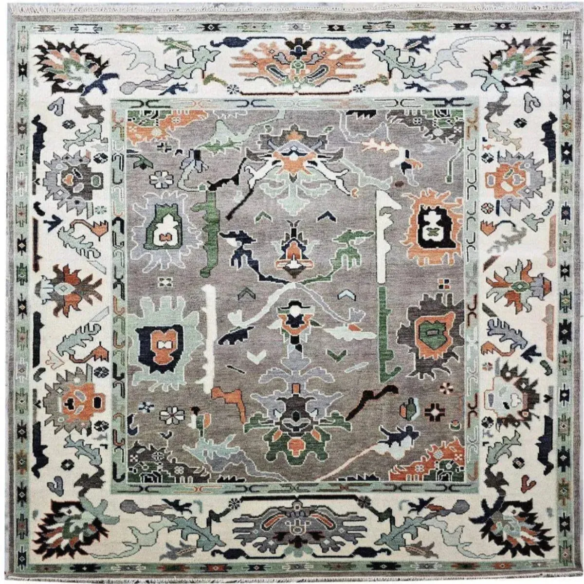 Asher Hand Knotted Oushak Rug