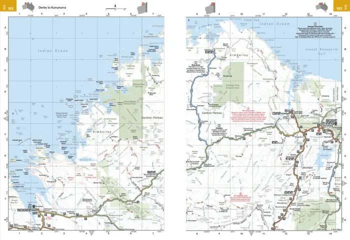 Australia Truckies Atlas (7th Edition) by Hema Maps