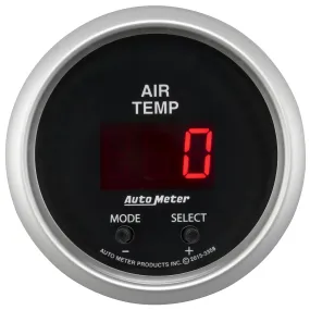 AutoMeter 3358 GAUGE; AIR TEMP; DUAL; 2 1/16in.; 0-300deg.F; DIGITAL; SPORT-COMP