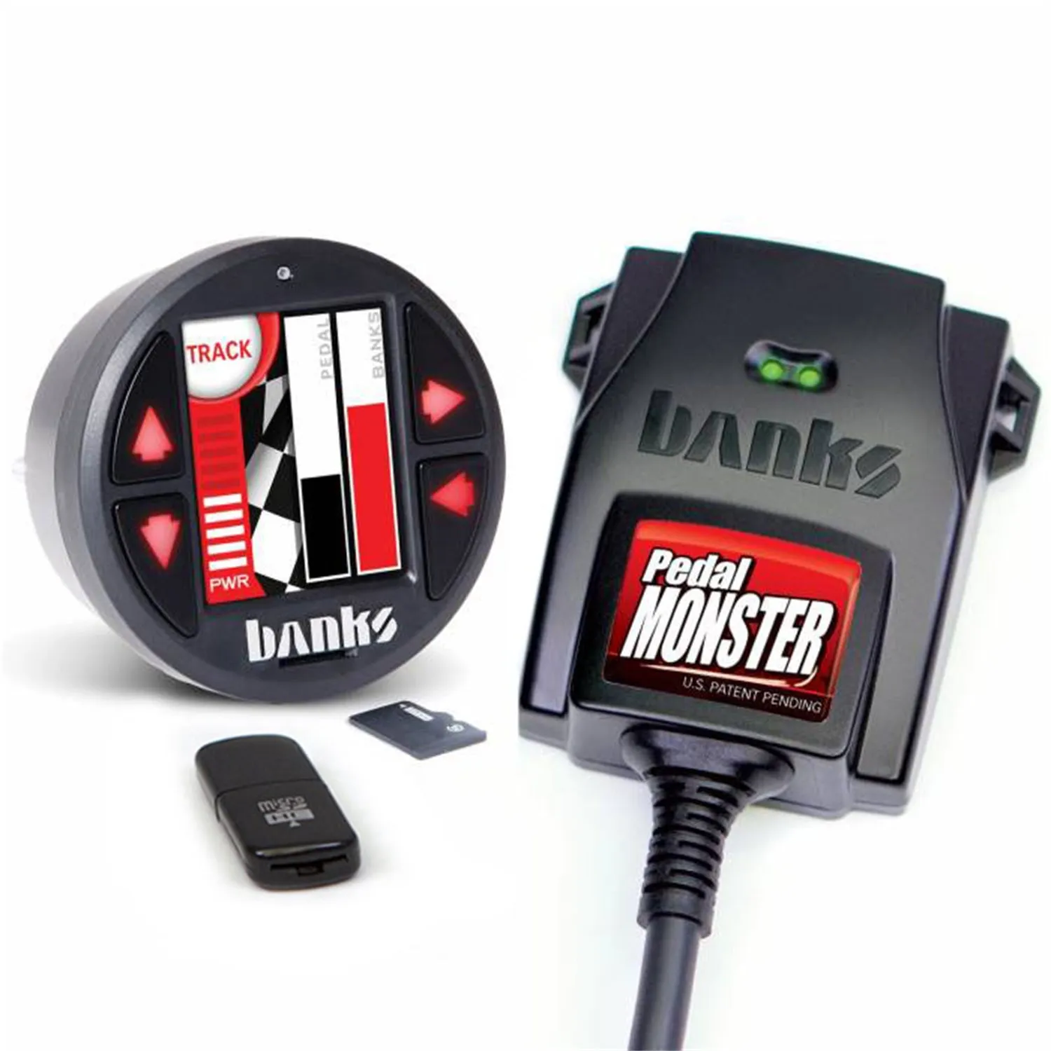 Banks Power 64323 PedalMonster® Kit; w/Banks iDash 1.8 DataMonster; Aptiv GT 150; 6 Way;