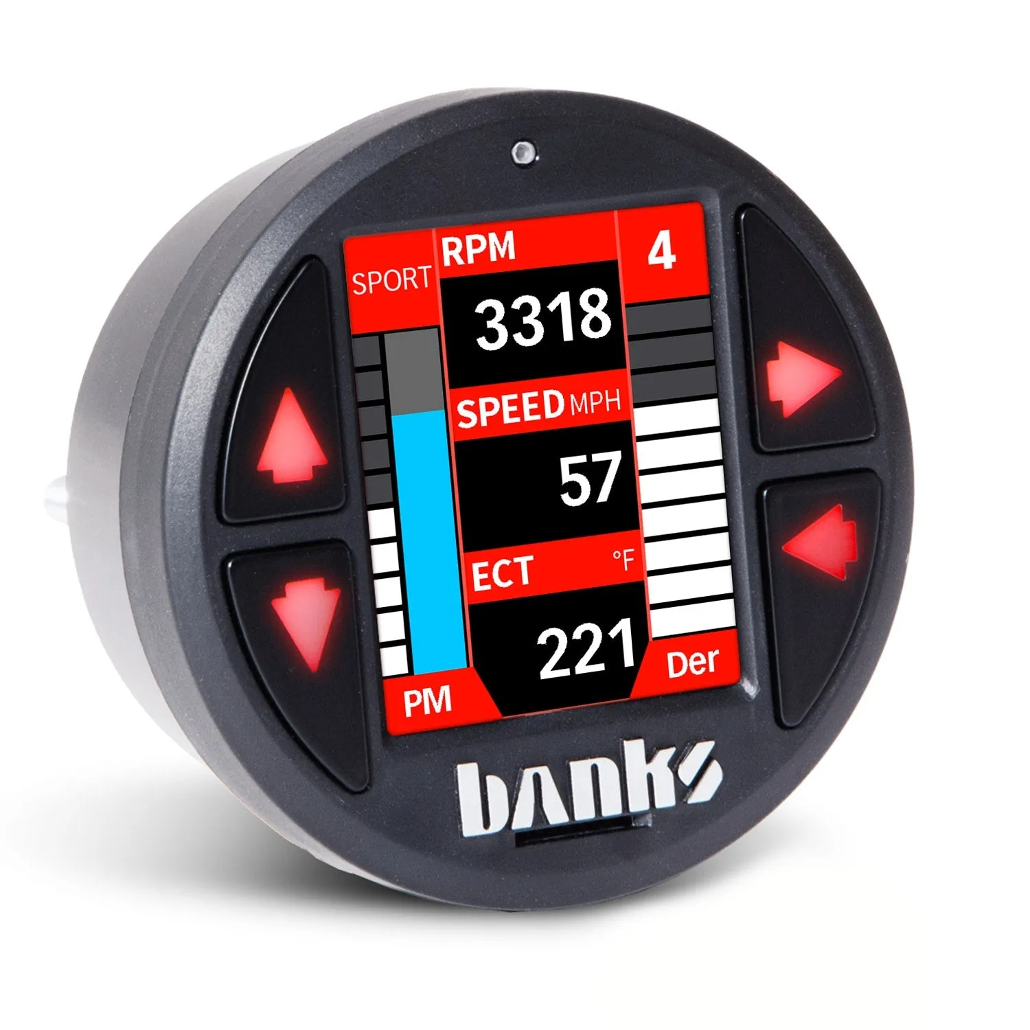 Banks Power 64332 PedalMonster® Kit; w/Banks iDash 1.8 SuperGauge; TE Connectivity MT2; 6 Way;
