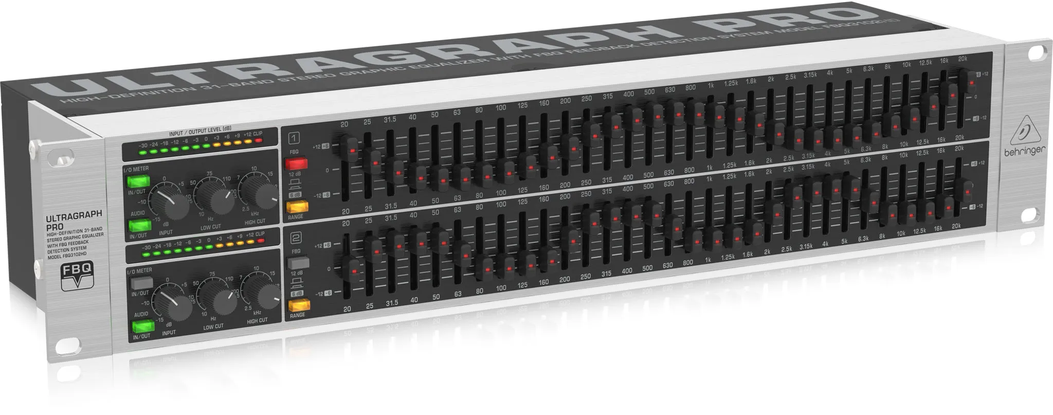 Behringer FBQ3102HD 31-Band Stereo Graphic Equalizer