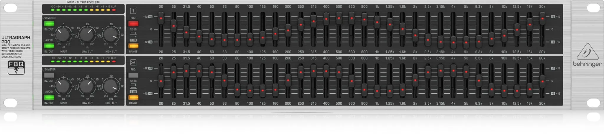 Behringer FBQ3102HD 31-Band Stereo Graphic Equalizer
