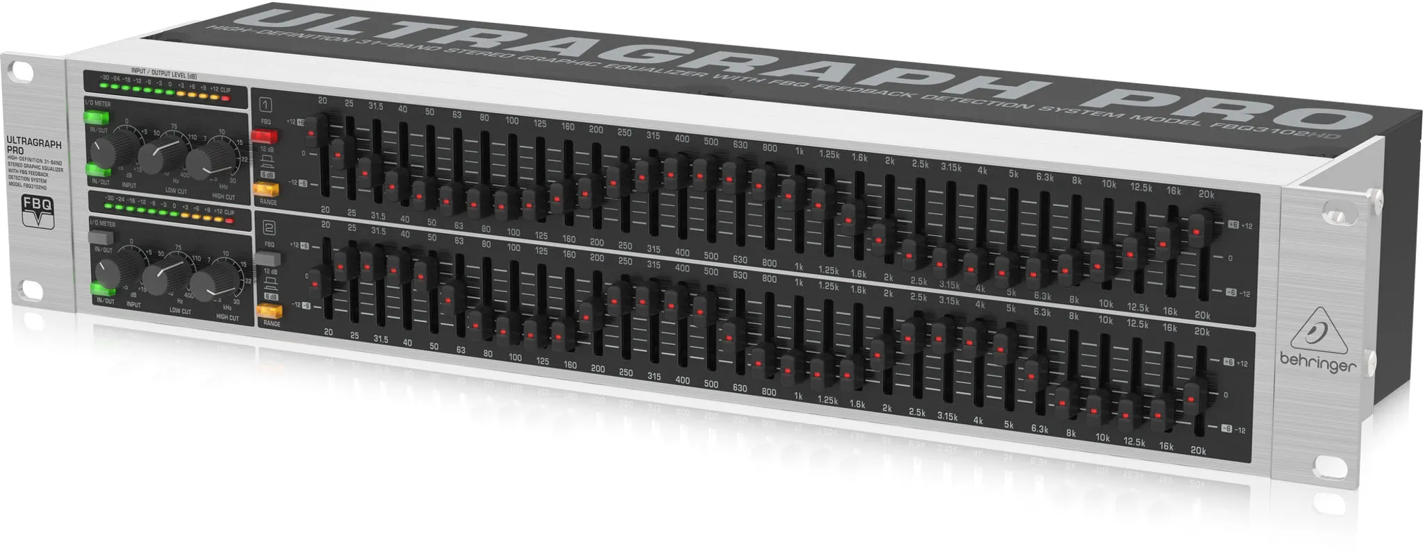 Behringer FBQ3102HD 31-Band Stereo Graphic Equalizer