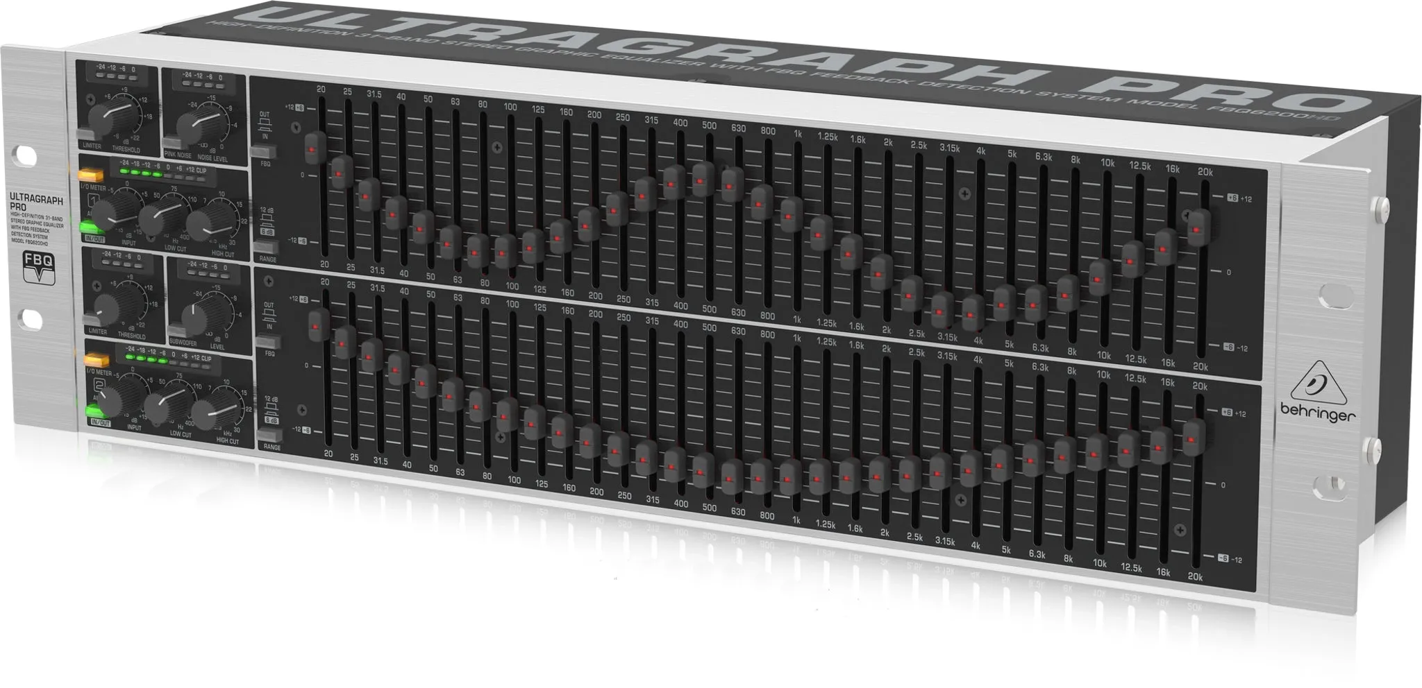 Behringer FBQ6200HD 31-Band Stereo Graphic Equalizer