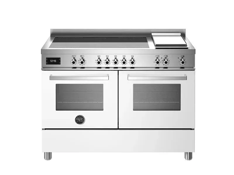 Bertazzoni 120 cm induction top   griddle, electric double oven Professional Series