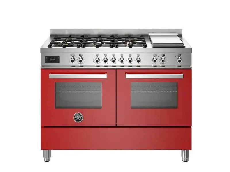 Bertazzoni 6-burner   griddle, Electric Double Oven Professional Series