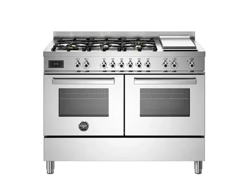Bertazzoni 6-burner   griddle, Electric Double Oven Professional Series