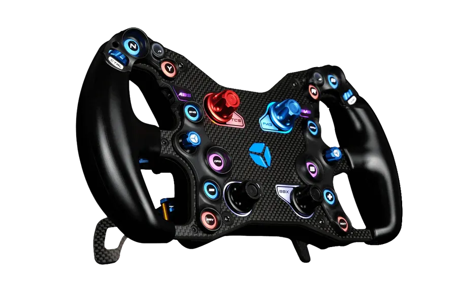 Bundle - Simucube 2 Pro R2 Wheelbase and Cube Controls FPRO Formula Steering Wheel for PC