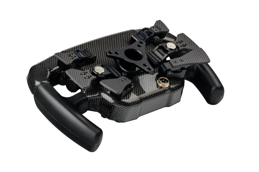Bundle - Simucube 2 Pro R2 Wheelbase and Rexing Carbon Fiber Formula Mayaris 2 Steering Wheel for PC