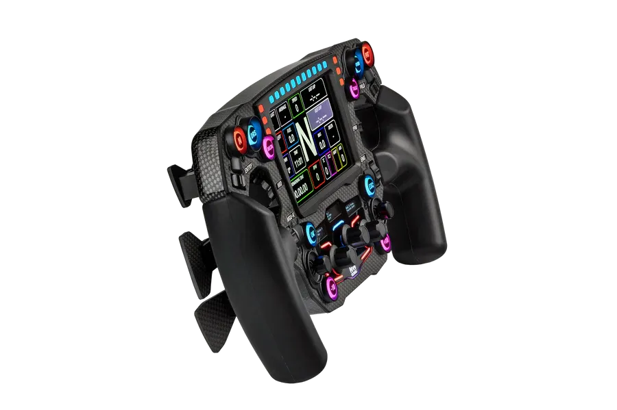 Bundle - Simucube 2 Pro R2 Wheelbase and Rexing Carbon Fiber Formula Mayaris 2 Steering Wheel for PC