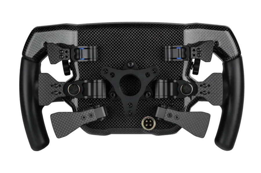 Bundle - Simucube 2 Pro R2 Wheelbase and Rexing Carbon Fiber Formula Mayaris 2 Steering Wheel for PC