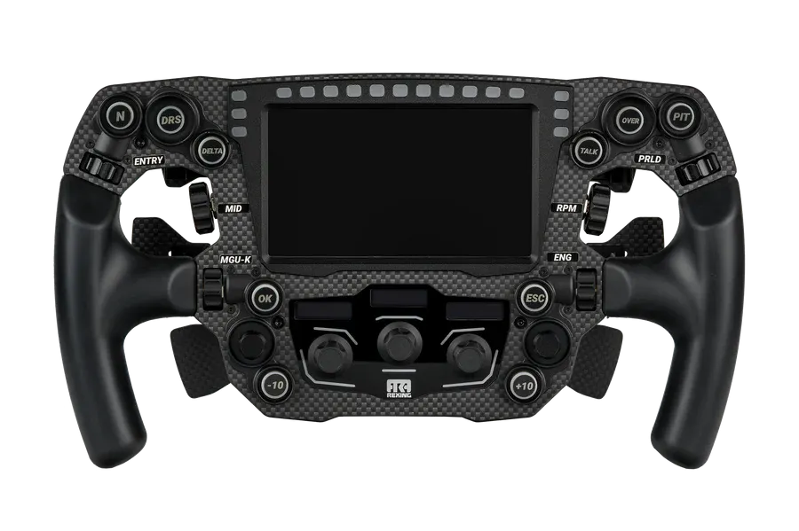 Bundle - Simucube 2 Pro R2 Wheelbase and Rexing Carbon Fiber Formula Mayaris 2 Steering Wheel for PC