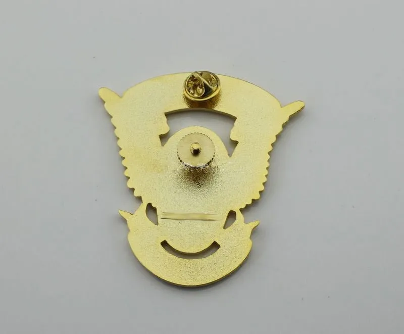 CHP MOTOR OFFICER cap badge, helmet badge