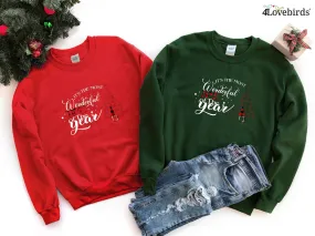 Christmas Hoodie, It's The Most Wonderful Time Of The Year Sweatshirt, Merry Christmas, Matching Family Pajamas, Family Matching Shirt, Gift